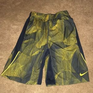 Yellow and Black Boys Shorts